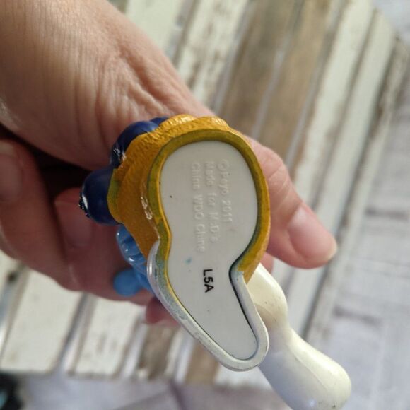 Peyo vintage Smurf greedy PVC 2011 McDonald's toy - Picture 7 of 7